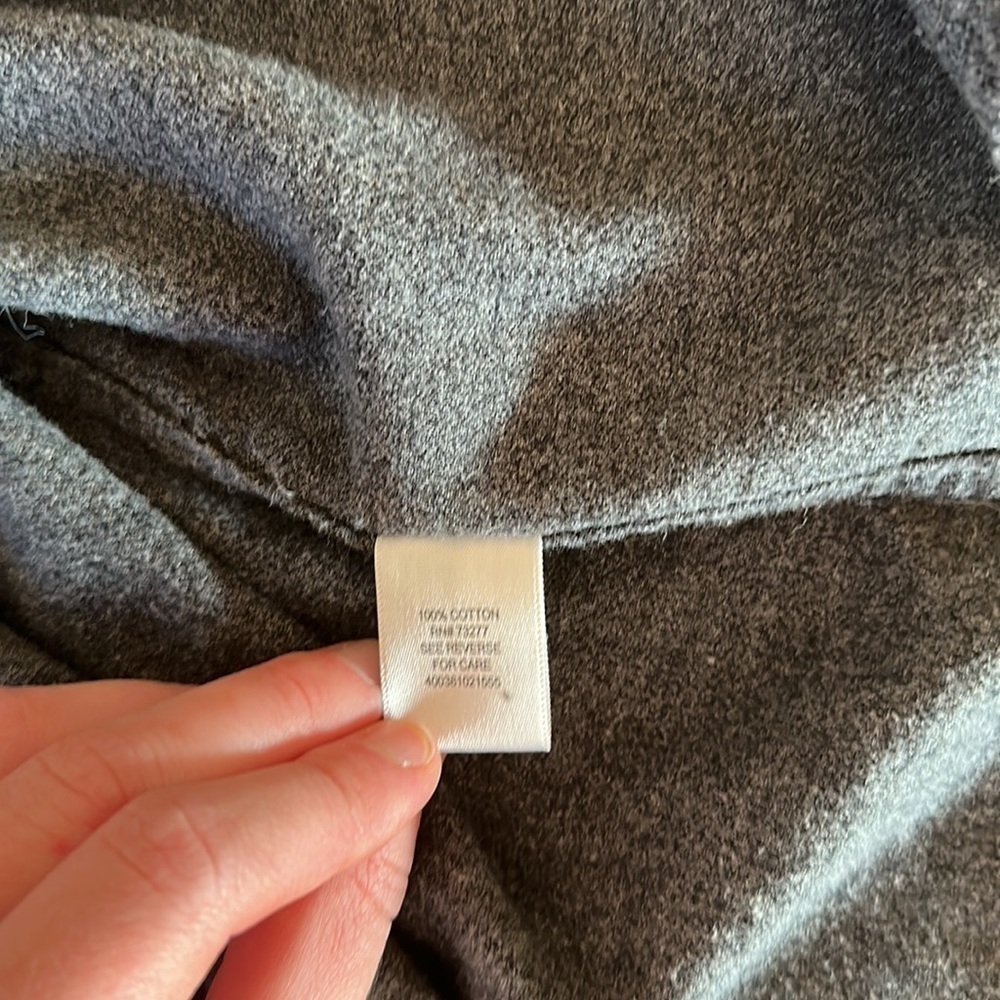 Gray Button Down - Picture 7 of 7